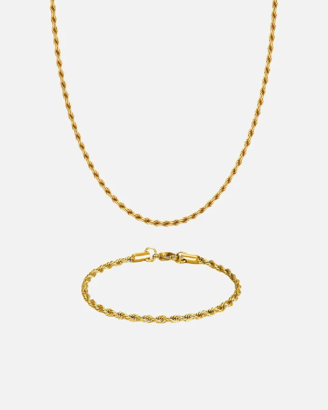 minimalist arc apex necklace-Cloud drop necklace-GOLD ROPE CHAIN BUNDLE (SAVE 20%)