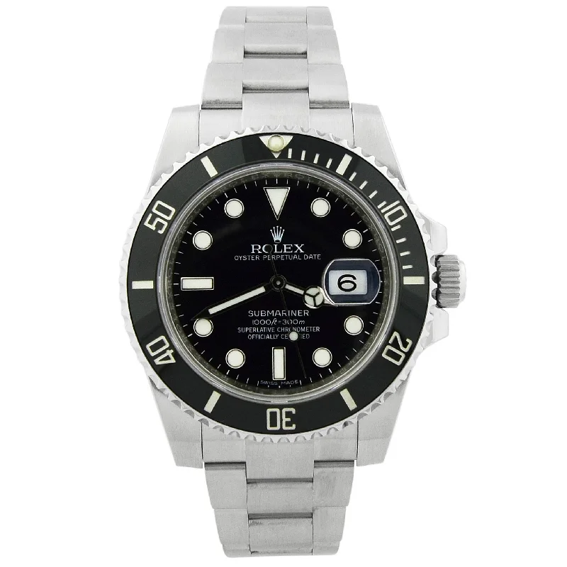 rustic opal beaded necklace-Pewter cast necklace-Rolex Submariner 40mm Black Dial Watch Ref# 116610LN