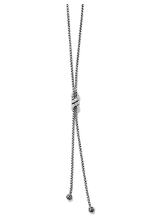 Interlok Twist Lariat Necklace