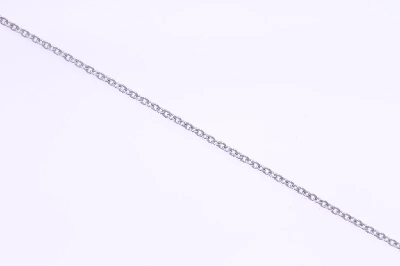 elegant titanium drop necklace-Rectangular opal necklace-Stainless Steel Basic Chain Necklace