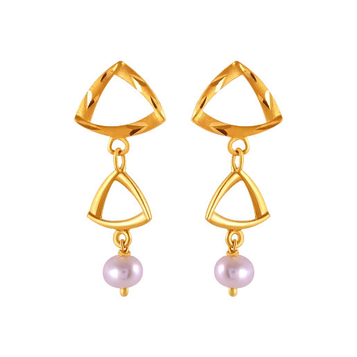 bold heptagonal topaz earrings-Dream set earrings-22k Gold Earrings Design As Your Perfect Gift