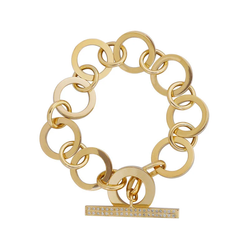 Toggle Bracelet- Diamond