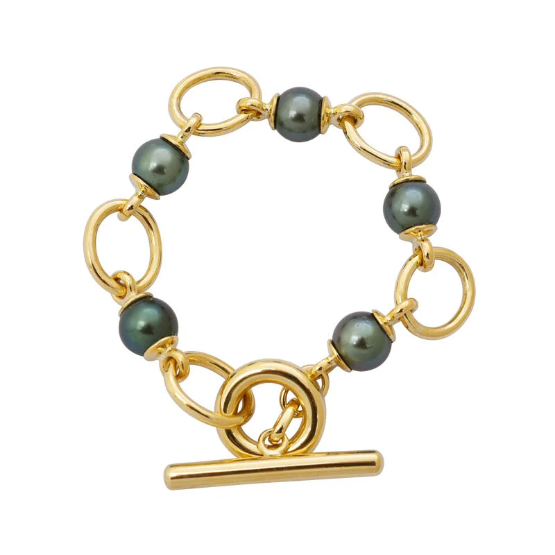 Toggle Bracelet- South Sea Pearl