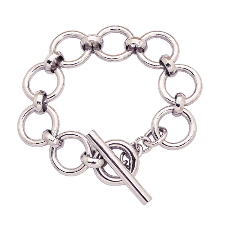 Toggle Bracelet- Sterling Silver