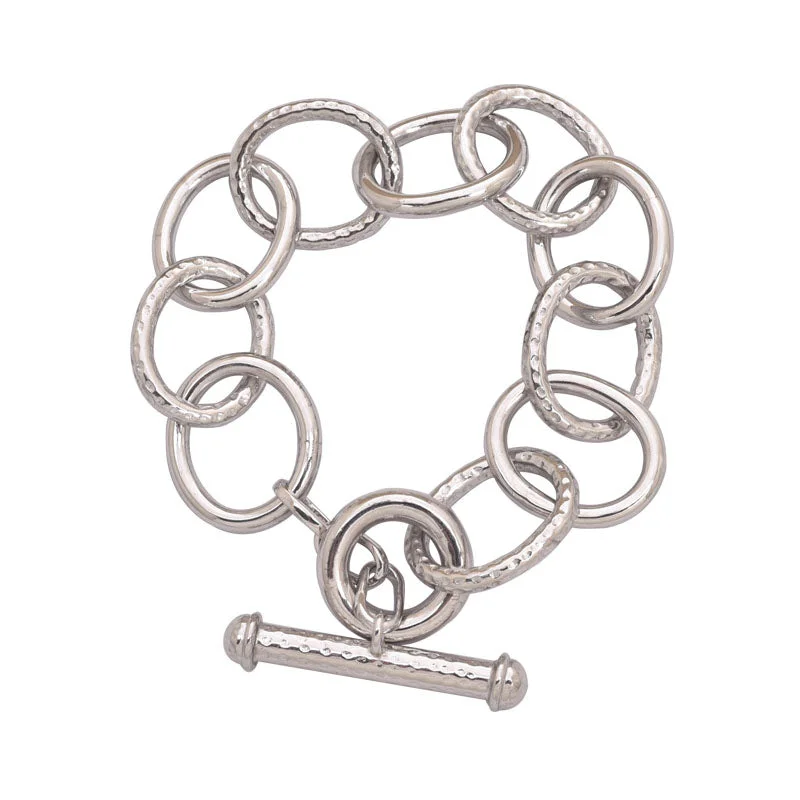 Toggle Bracelet- Sterling Silver